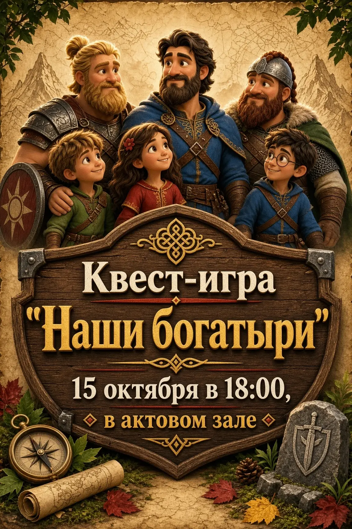 «Собирайся, народ, на богатырский турнир!»