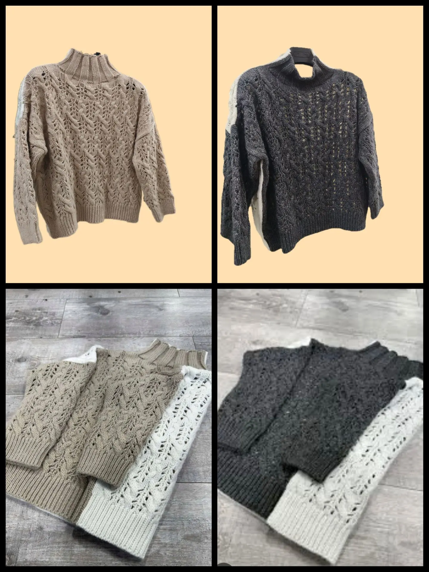 🧶✨ Стильный контраст и премиальный уют — новинка в «Моднице»! ✨🧶