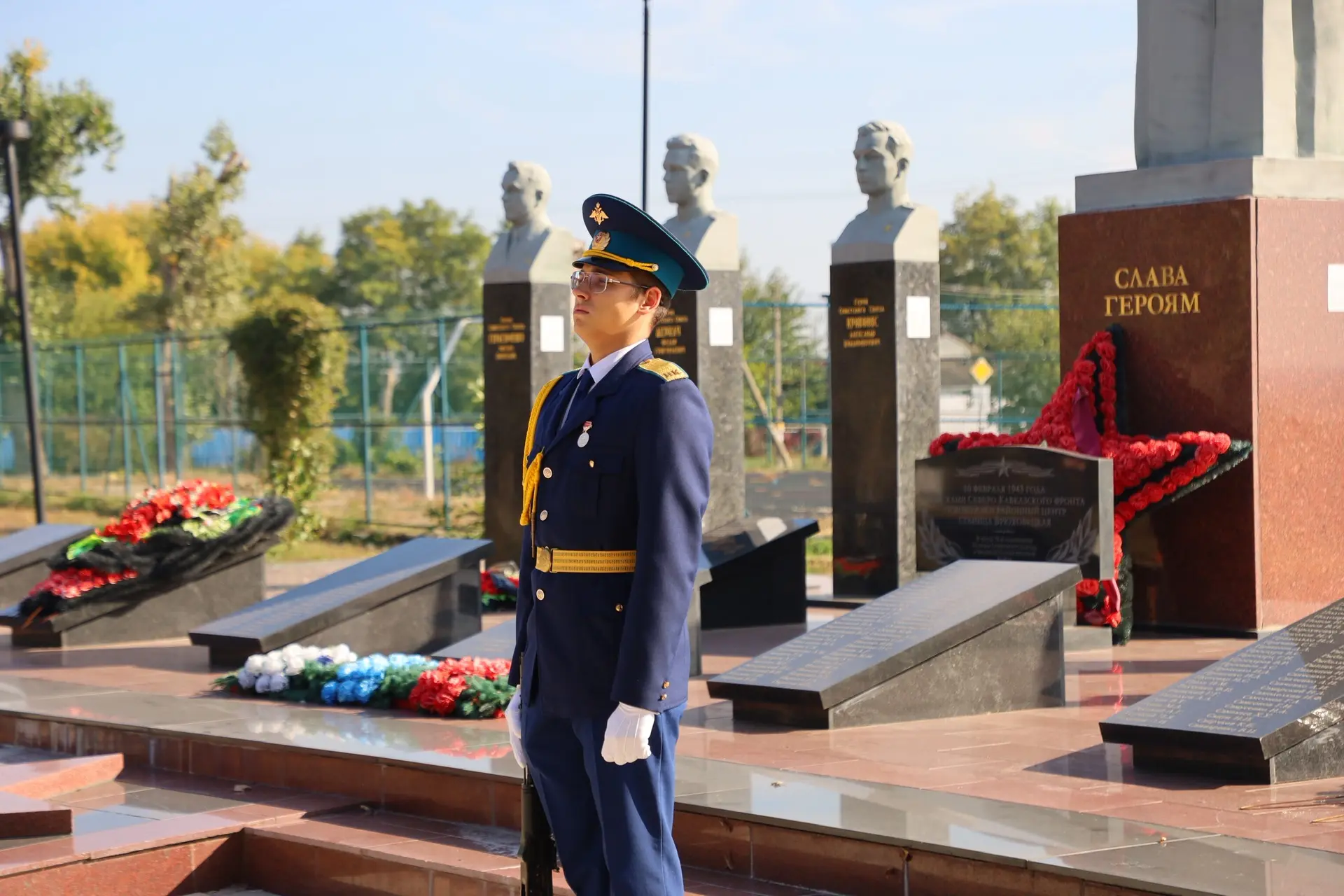 В Брюховецком районе прошло памятное мероприятие, посвящённое 83-й годовщине освобожден...