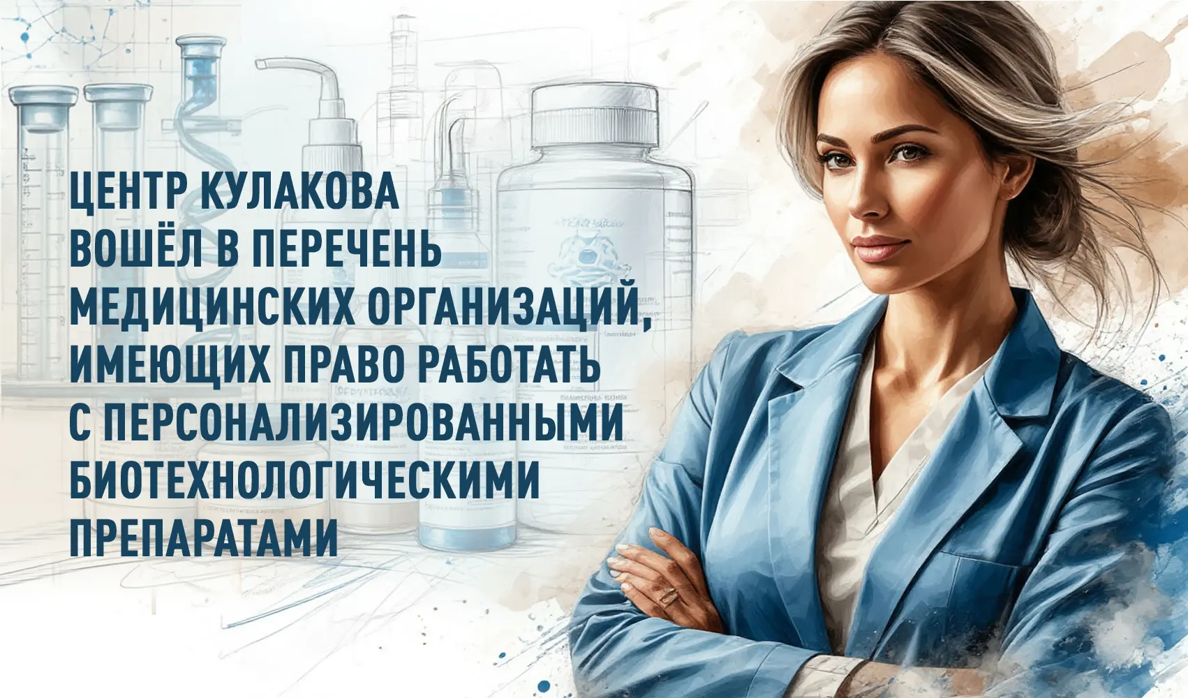 Центр Кулакова вошёл в перечень медицинских организаций, имеющих право работать с персо...