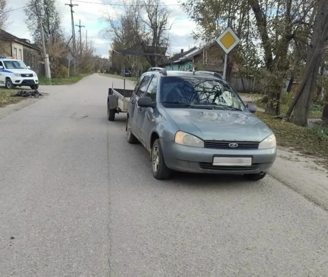 В Советске электровелосипед с детьми попал в ДТП