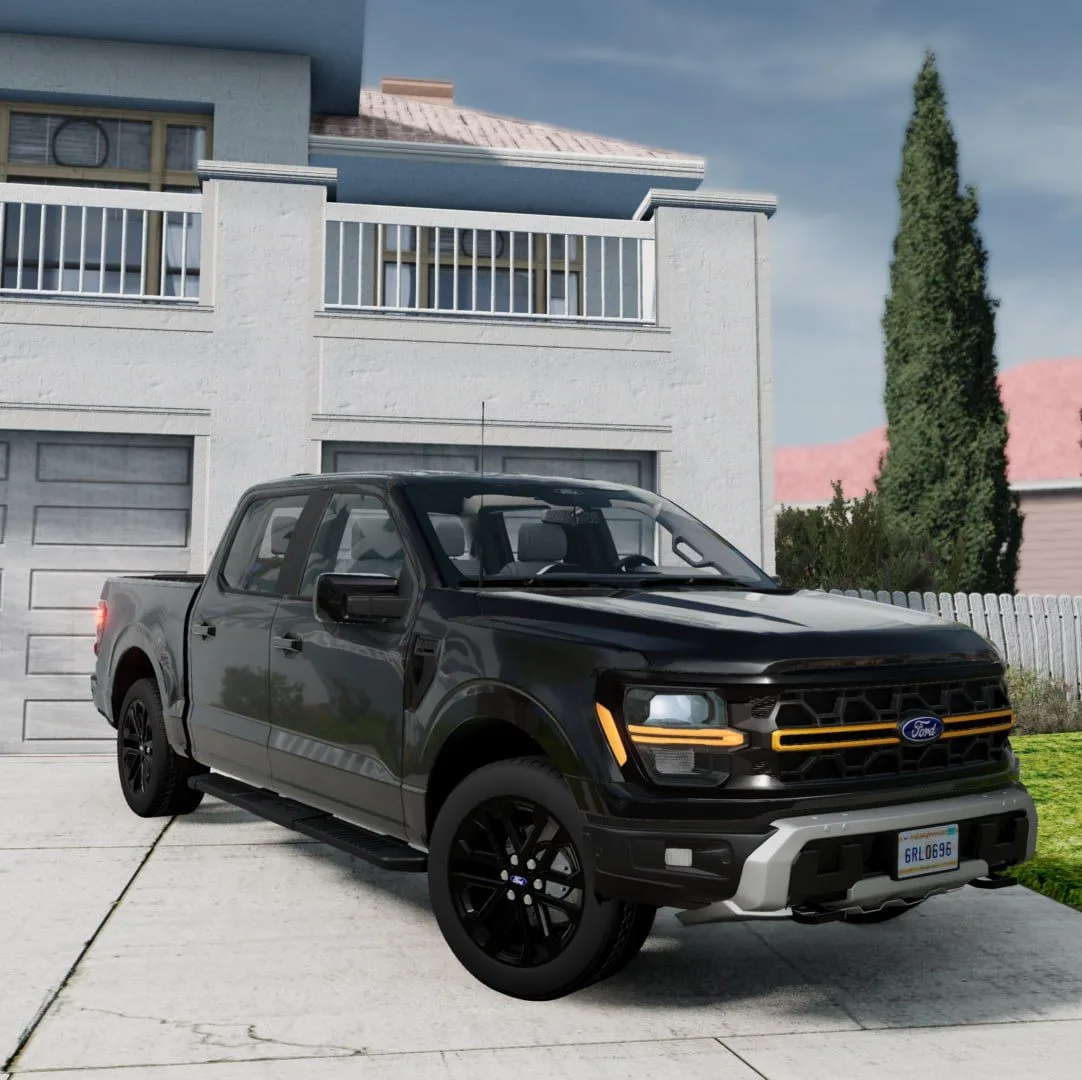 Ford F-150 Tremor 📺высококачественная модель интерьера и экстерьера