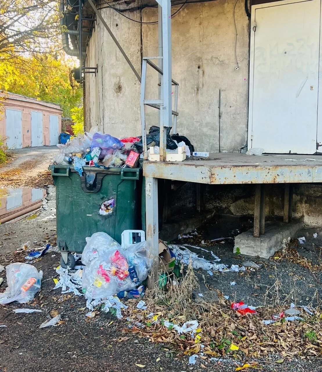 🤢 «Магнит» снова «цветёт и пахнет» во дворе дома в Новокузнецке
