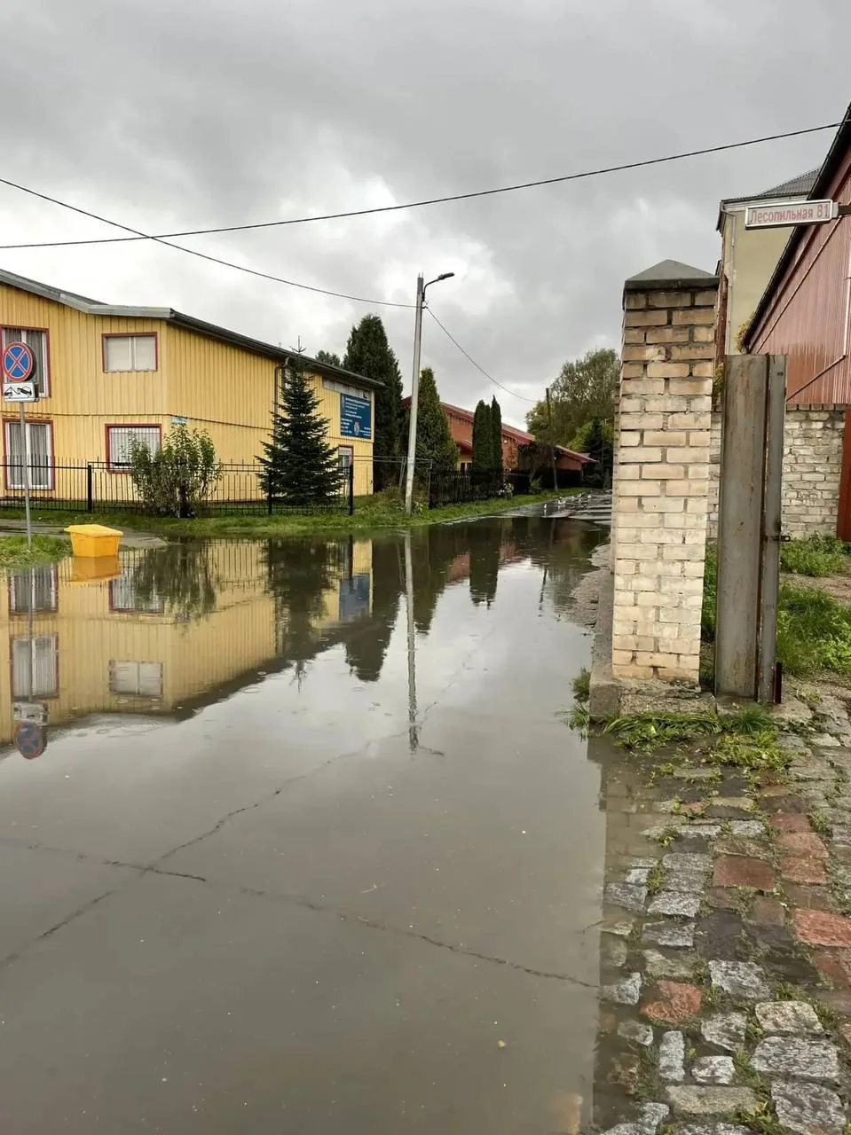 Вот такая «красота» на Лесопильной😡