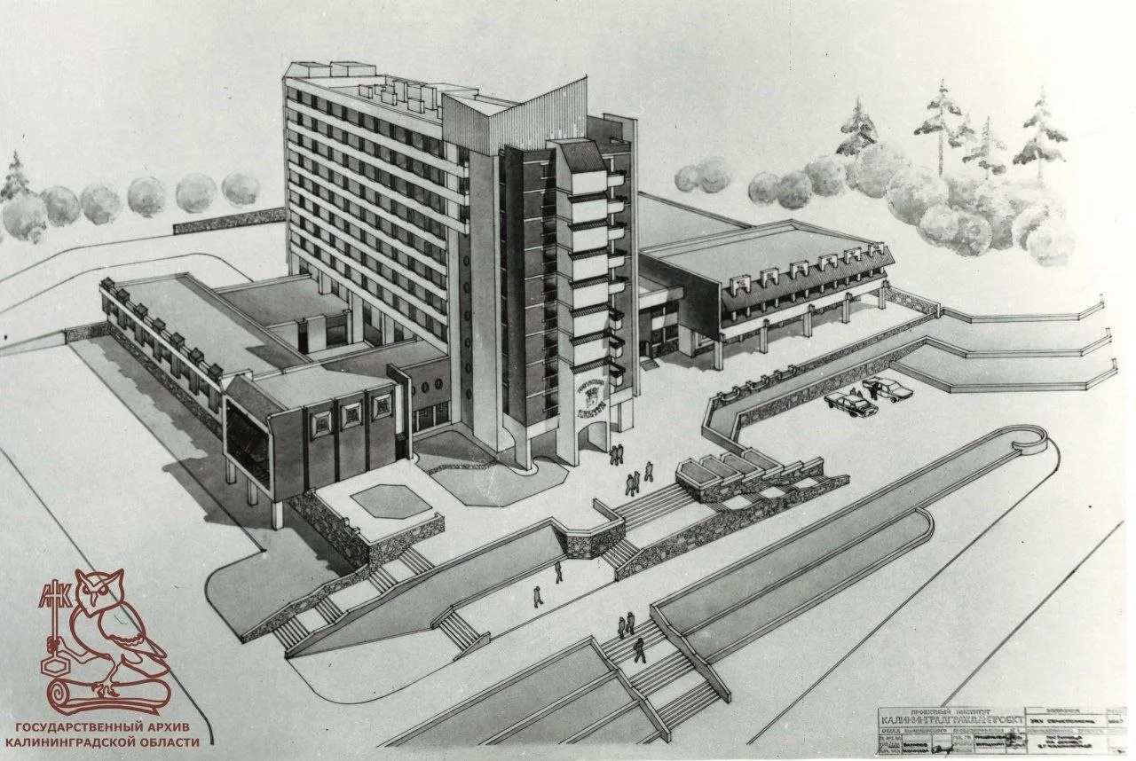 🏨🕰️ 30 лет назад в Светлогорске открылась гостиница, которую называли «маленькой рево...