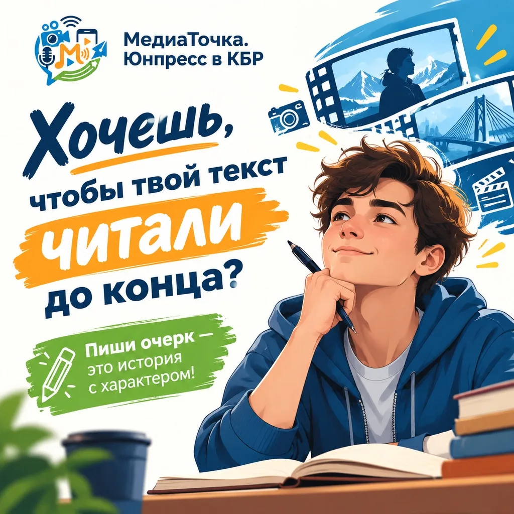 🎯 Хочешь, чтобы твой текст читали до конца? Пиши очерк — это не сухая статья, а настоя...