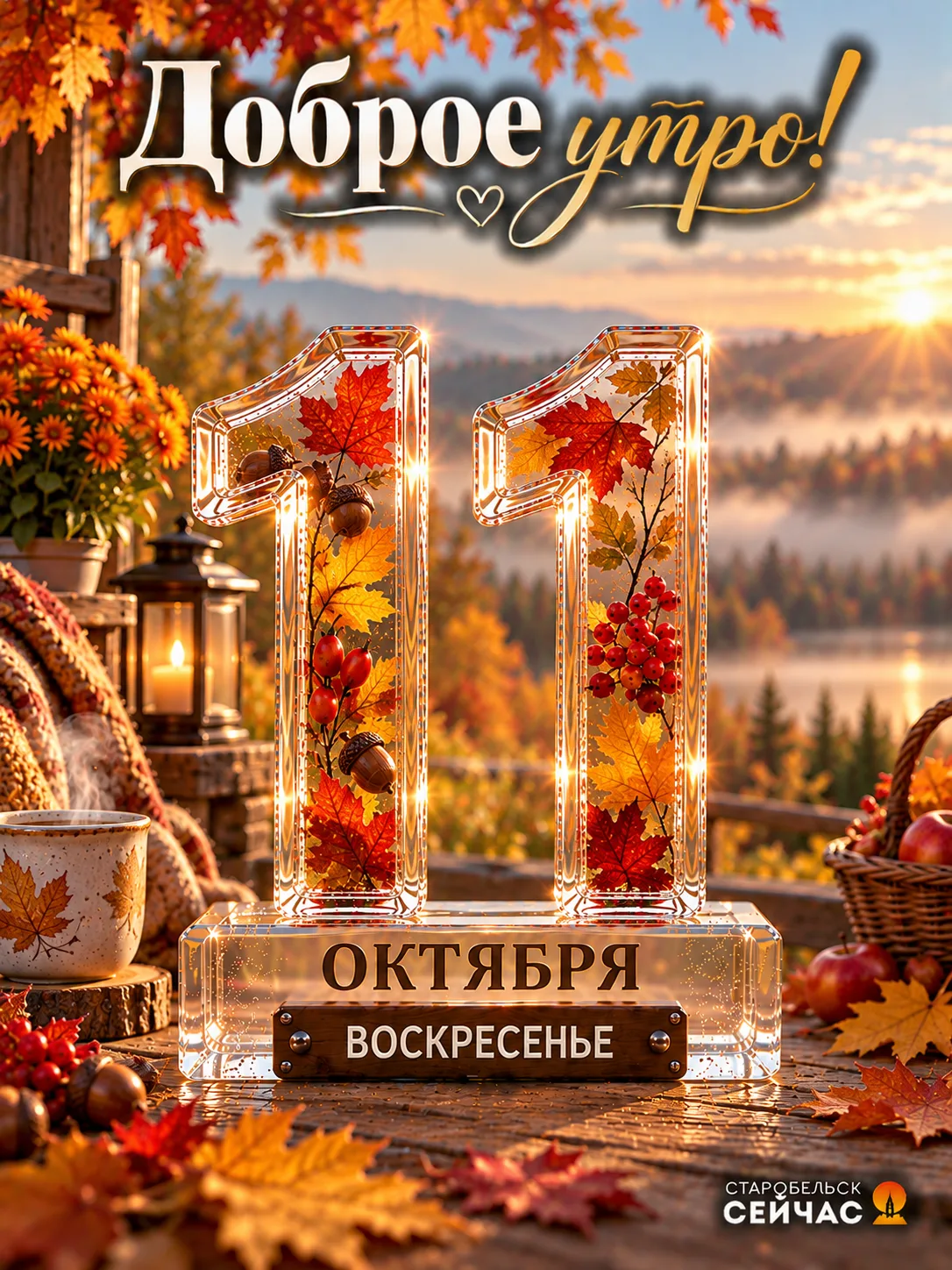 Доброе воскресное утро!🍂