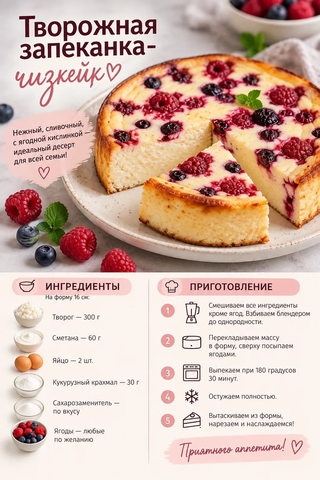 Когда хочется чего-то вкусненького без вреда для фигуры, рекомендую попробовать такой ч...
