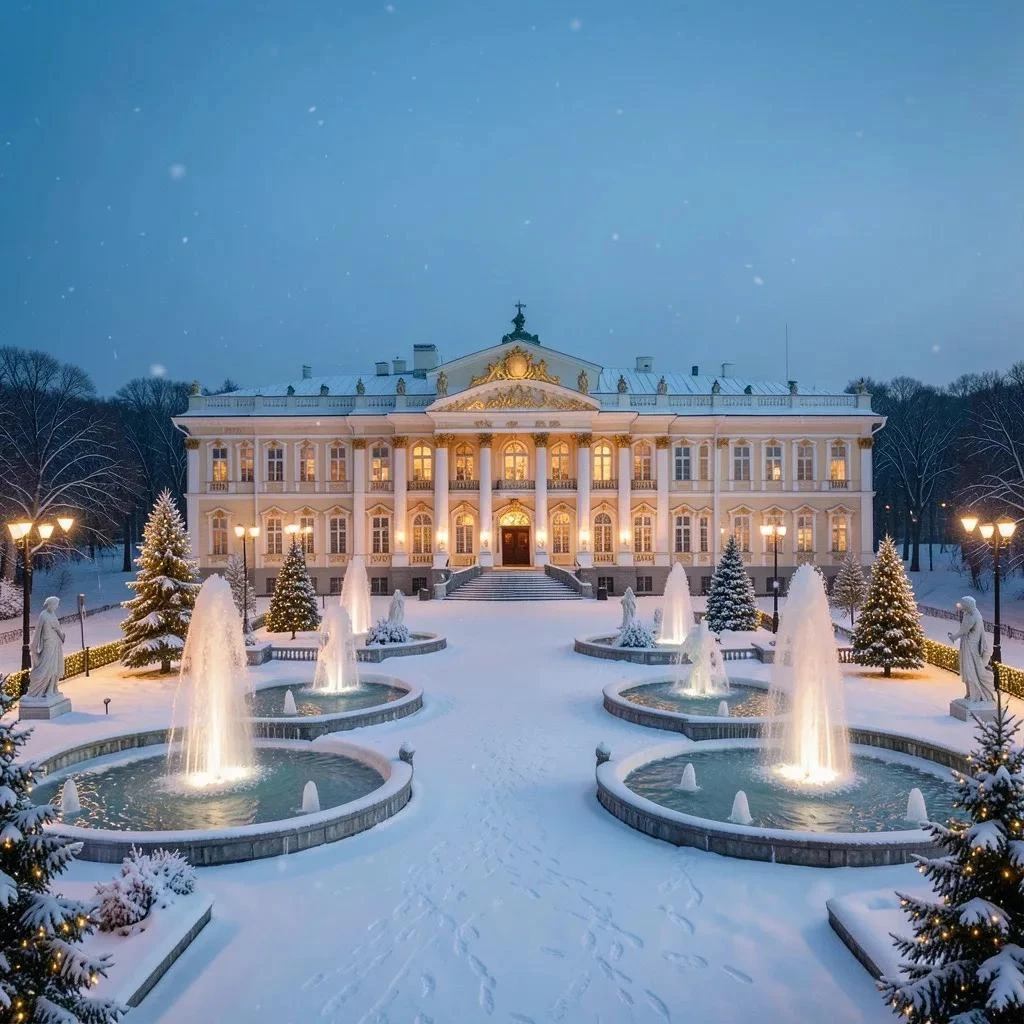 🎄 Новогодние каникулы в Петербурге — праздничная сказка и императорская история!