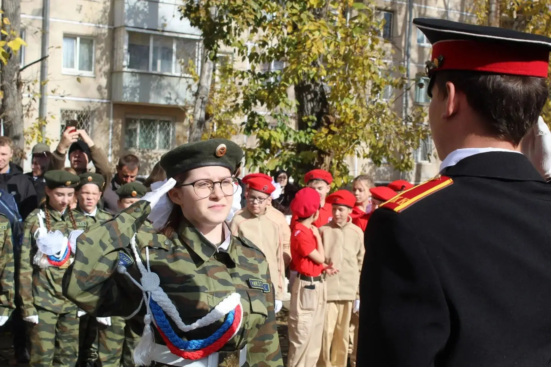 Торжественный день в кадетском корпусе!