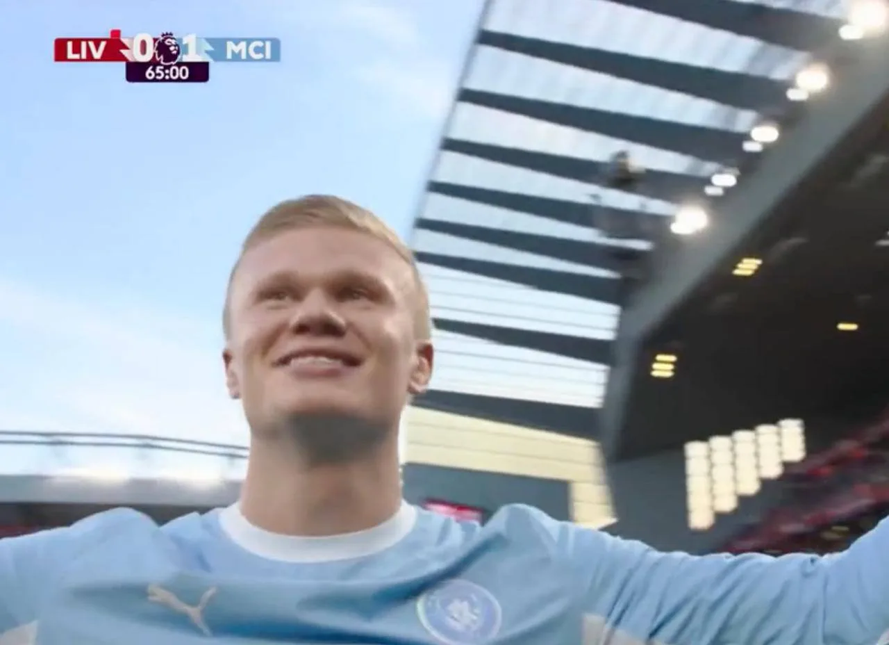 🥅 ГОООЛ! ХОЛАНД ОТКРЫВАЕТ СЧЕТ!