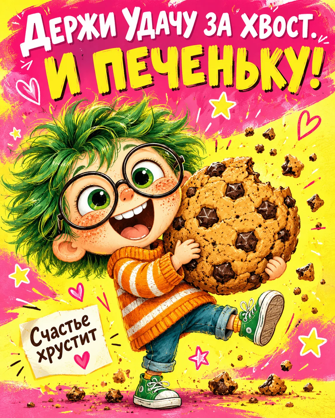 🍪 Пусть сегодня будет побольше маленьких радостей! А если они с шоколадом, то вообще з...