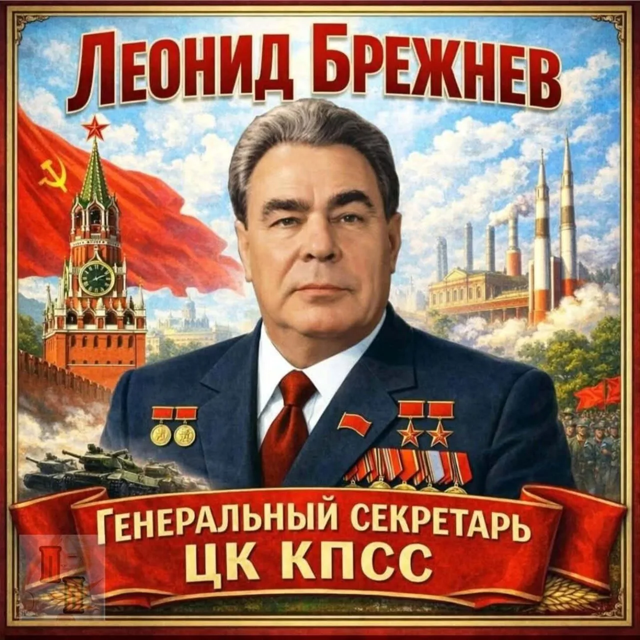 В Апреле 1964 года, Брежнев был избран на пост Генерального Секретаря ЦК КПСС. В этот д...