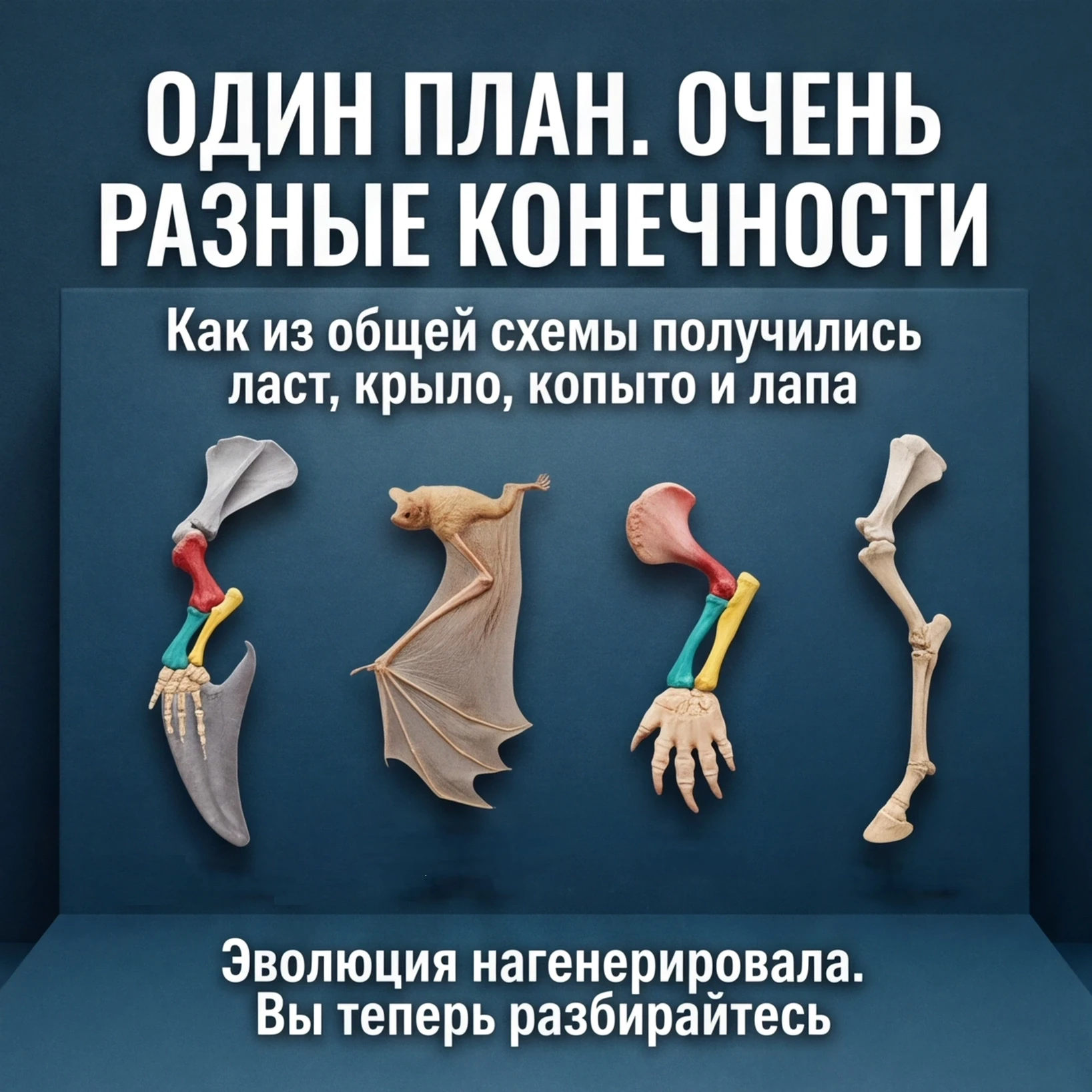 Итак, еще один пост специально для наших любимых отрицателей эволюции. Поговорим о том,...
