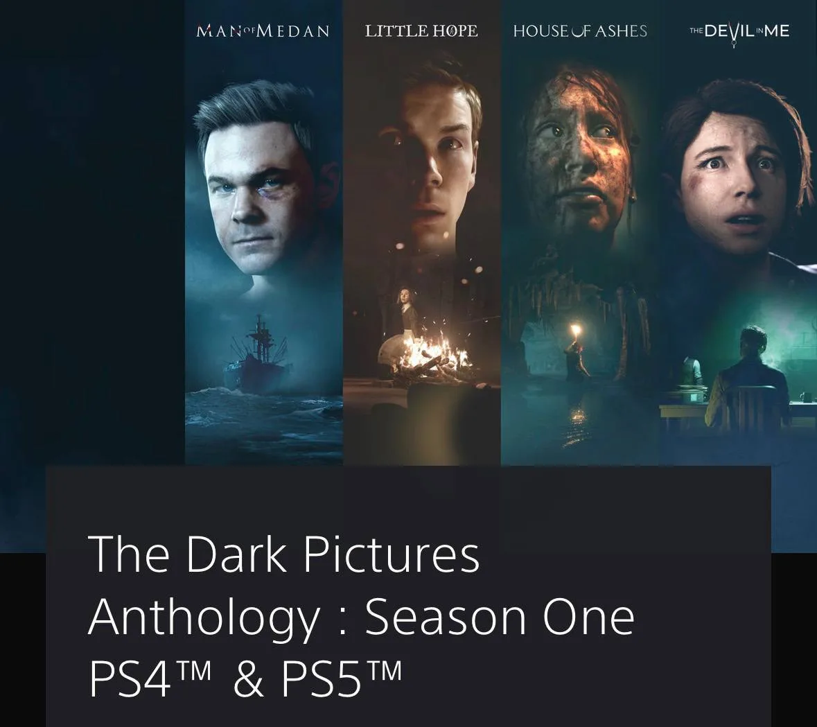 ⭐️ The Dark Pictures Anthology : Season One это 4 игры по цене одной в лучших традициях...