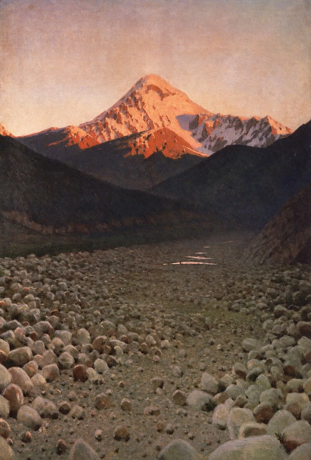 Василий Верещагин «Гора Казбек» 1898 г.