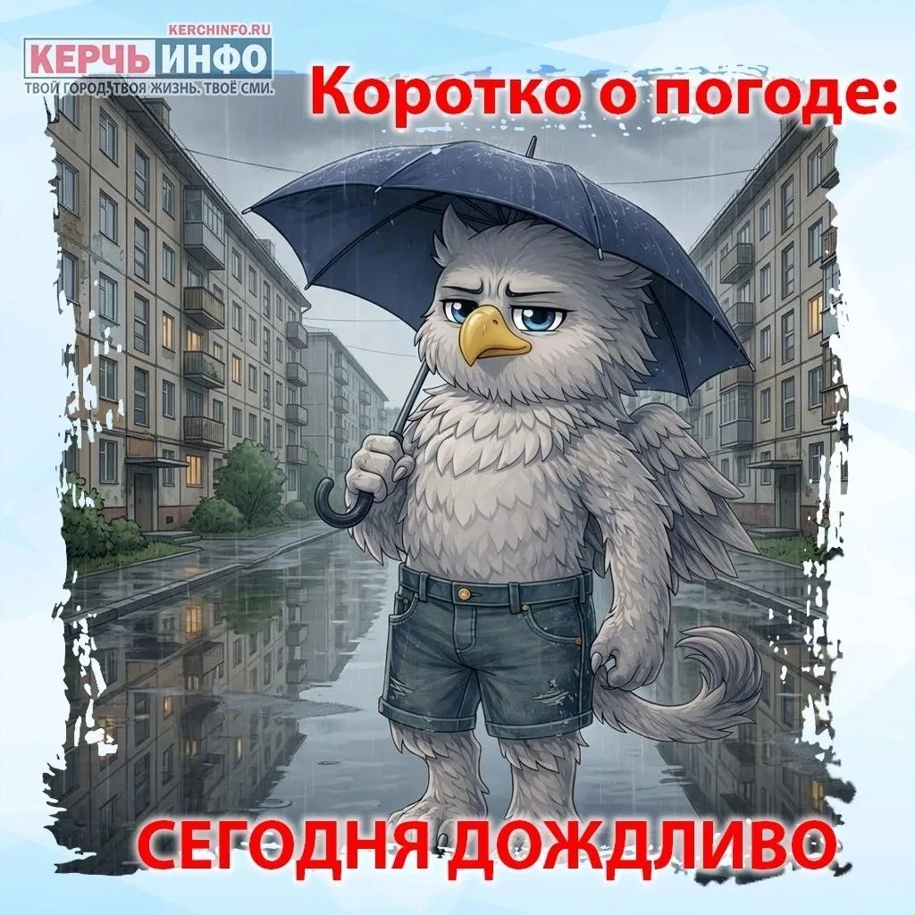 🌧️ ☔ Дождь, сырость и ни лучика солнца: какая погода ждёт Керчь?