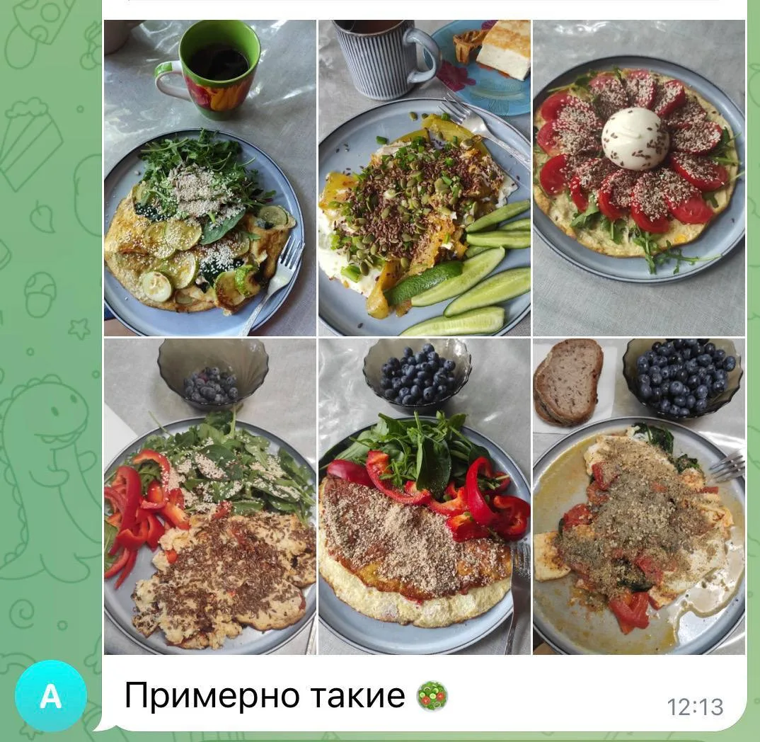 У моих девиц тарелочки как из pinterest 🤌