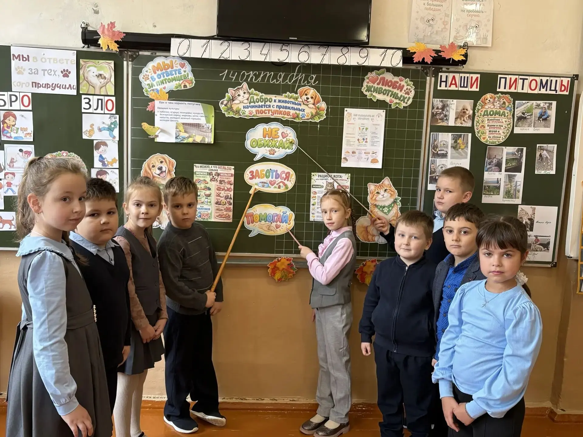 🐾 «МЫ В ОТВЕТЕ ЗА ТЕХ, КОГО ПРИРУЧИЛИ»: ЗАНЯТИЕ В 1 «Б» 🐾