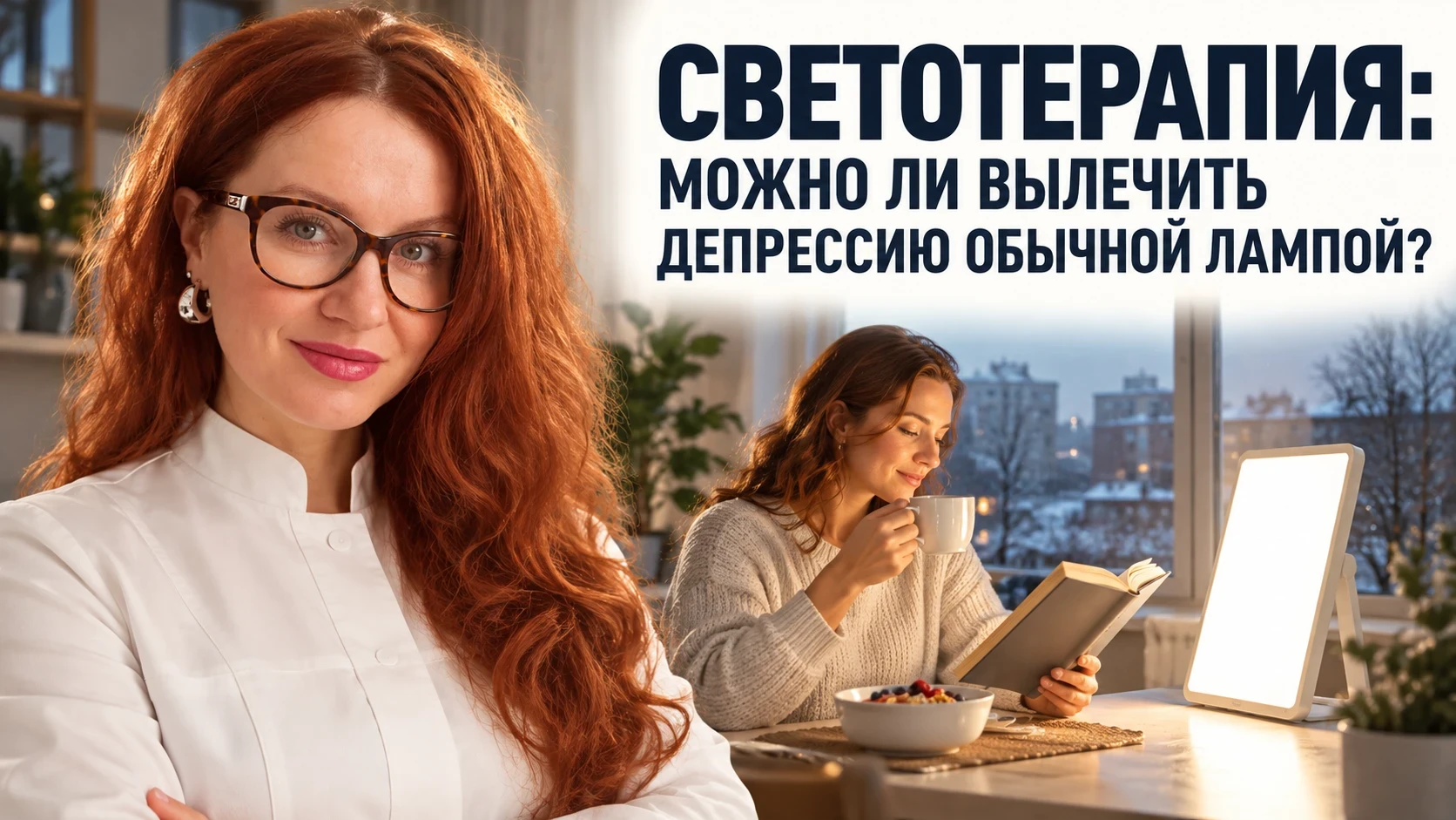СВЕТОТЕРАПИЯ: МОЖНО ЛИ ВЫЛЕЧИТЬ ДЕПРЕССИЮ ОБЫЧНОЙ ЛАМПОЙ?