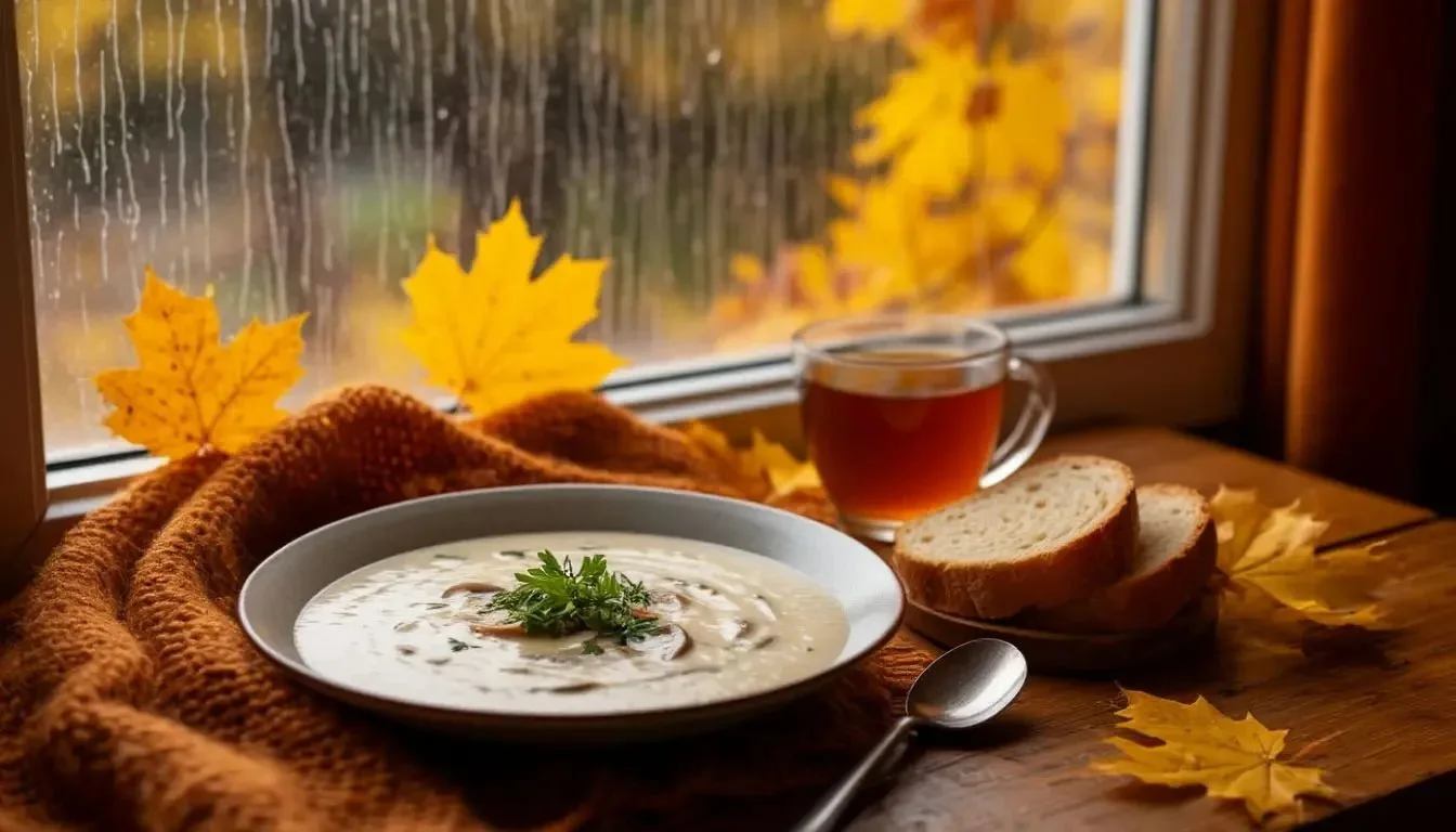 🍂 Почему осенью так хочется супа — и это не просто про тепло.