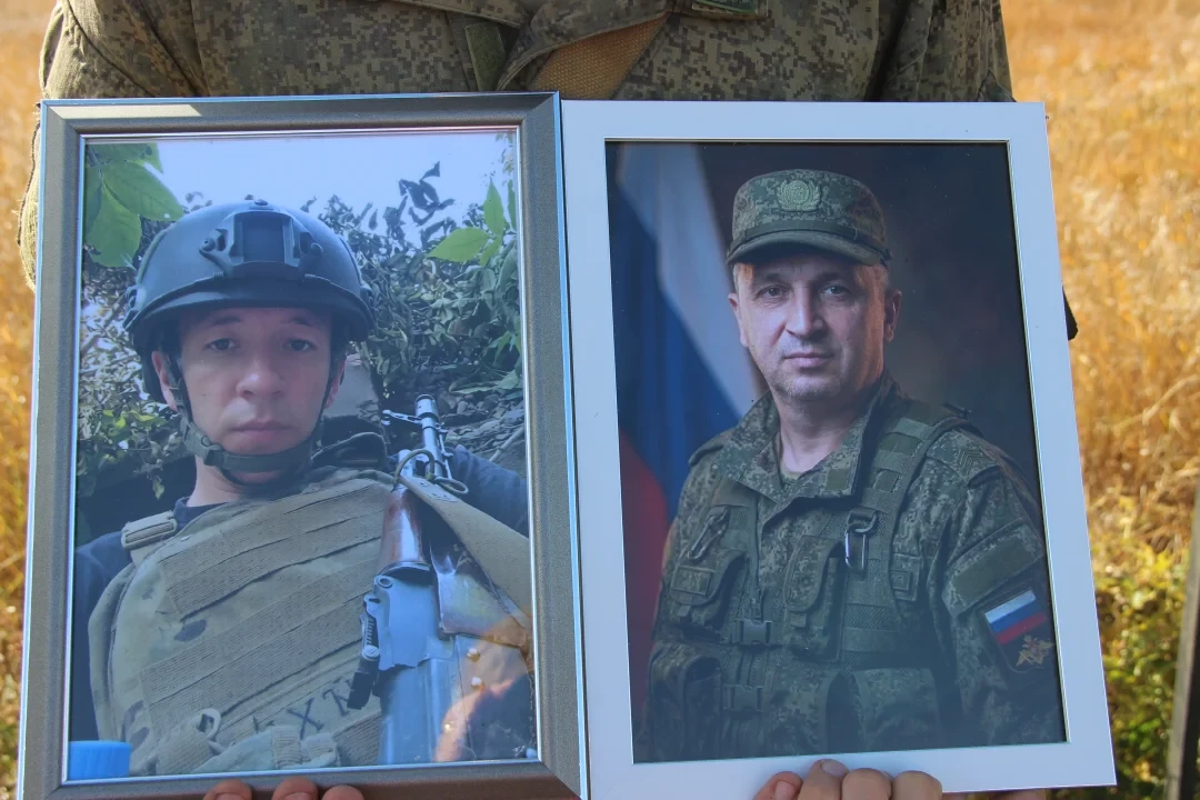 В Гае проводили в последний путь двух земляков, погибших в зоне СВО