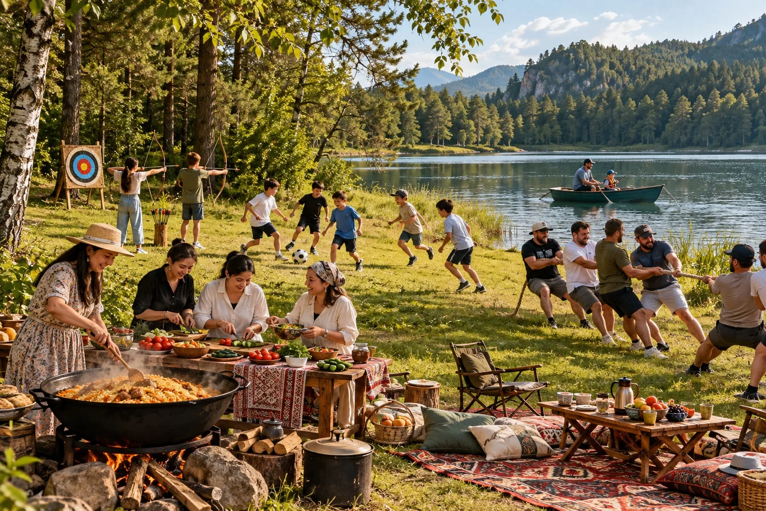 🎉 Отцовский пикник: день, когда семья становится легендой!🎉