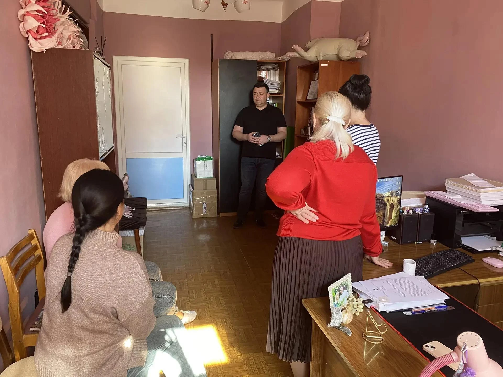 В Центрально-Городском районе Горловки прошла встреча с трудовым коллективом