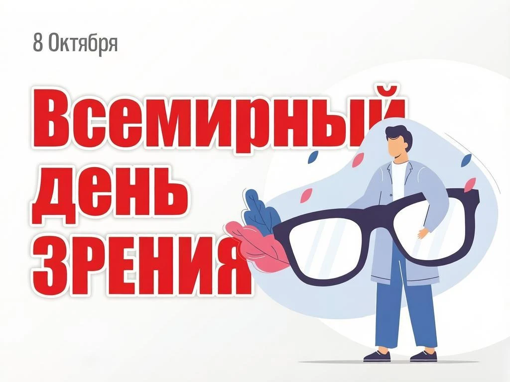 👁🔊 8 октября — Всемирный день зрения.