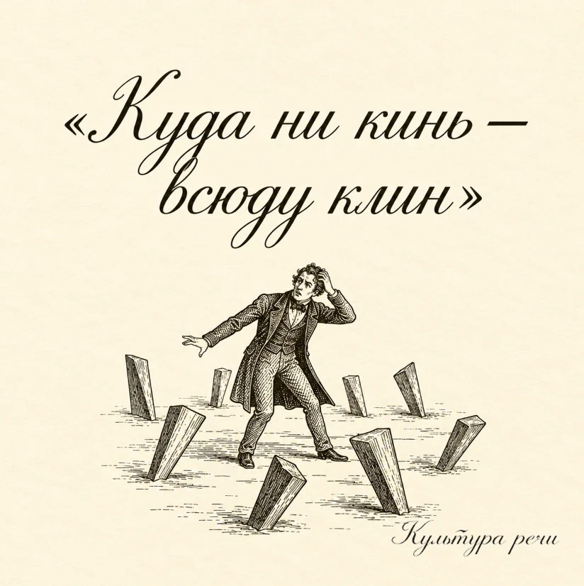 Куда ни кинь — всюду клин