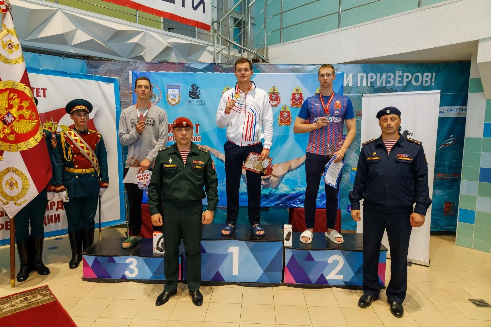 В Саратове прошел чемпионат войск национальной гвардии Российской Федерации по плаванию...
