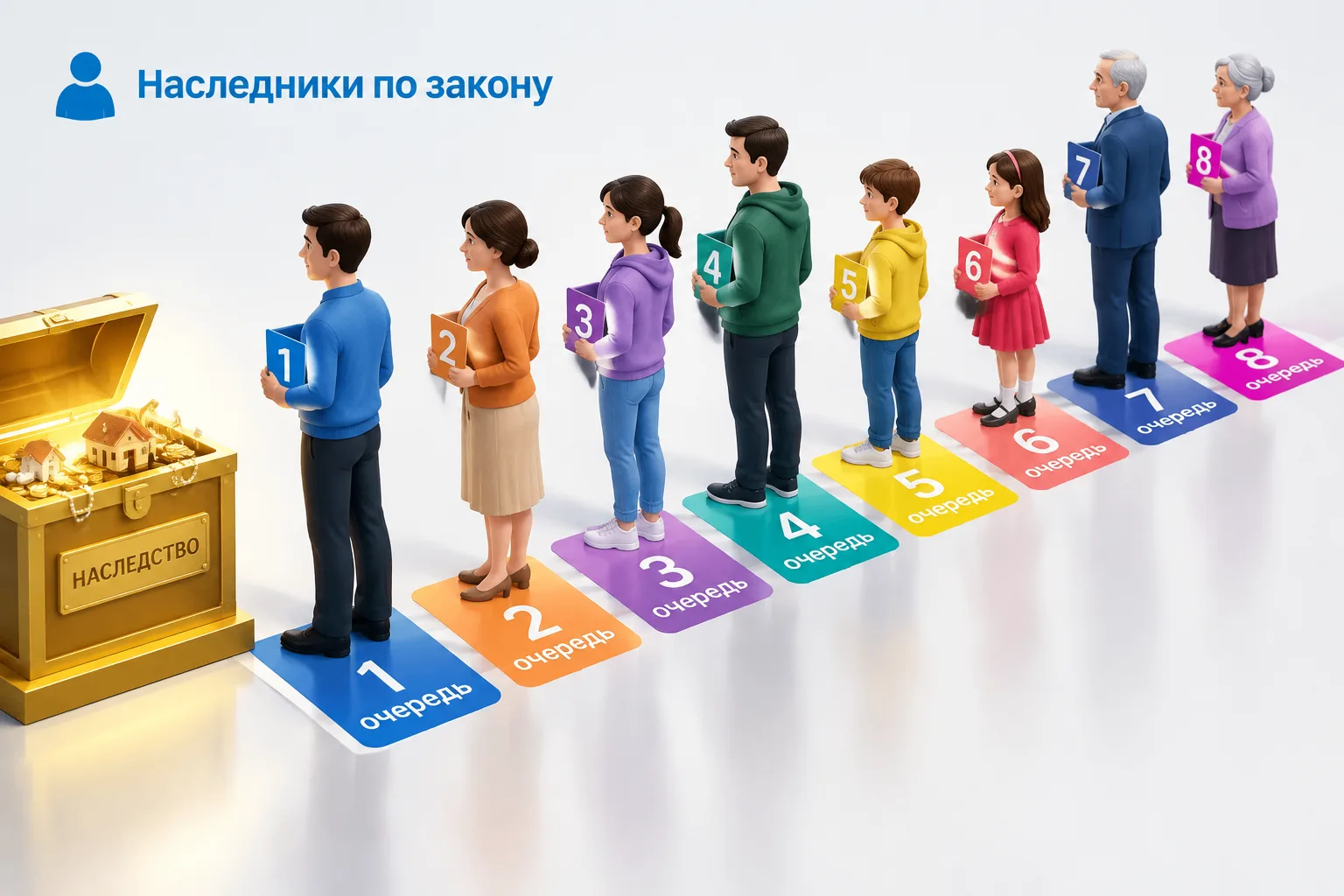 Очередь за наследством. Какой я по счету?