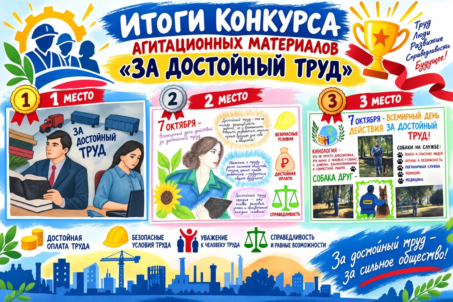 7 октября в Армавирском аграрно-технологическом техникуме прошёл конкурс агитационных п...