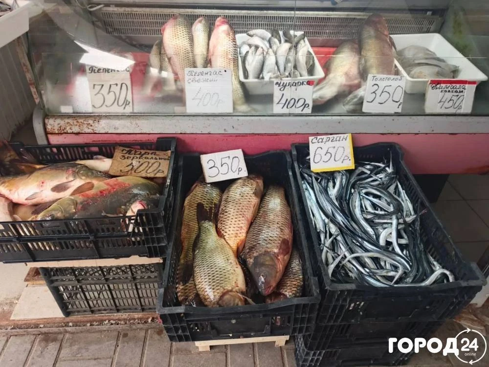 🐟 Феодосийский рынок: цены на рыбу