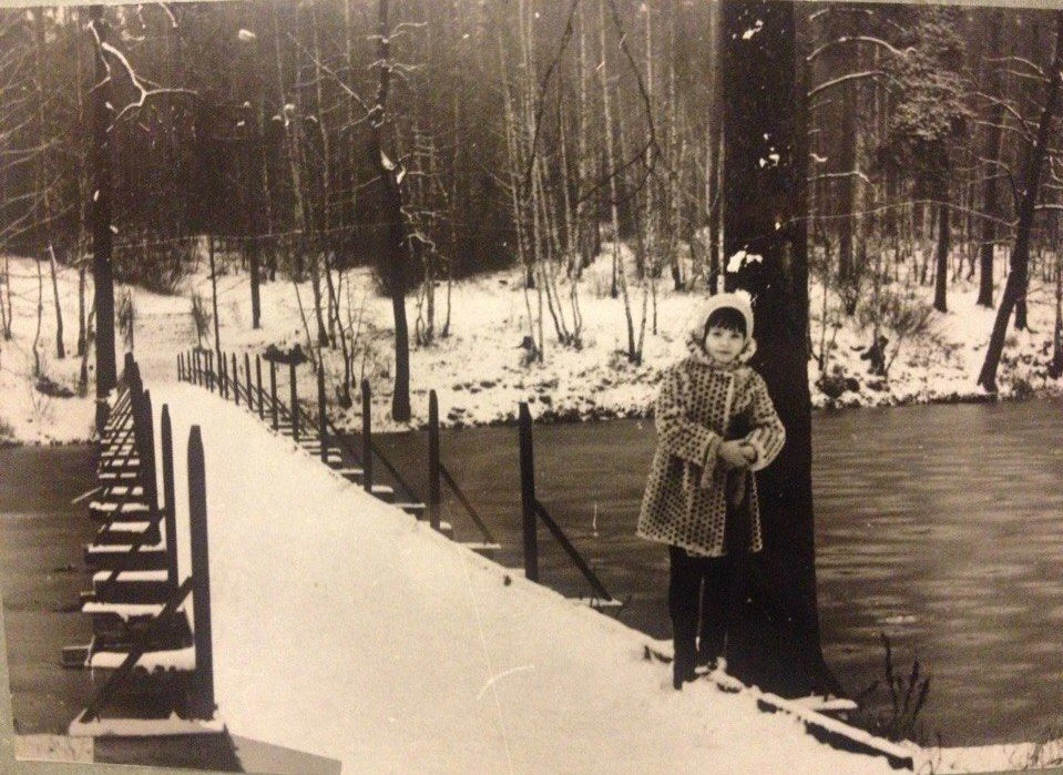 Мост на станцию Балашиха 1977-1978 г.г.