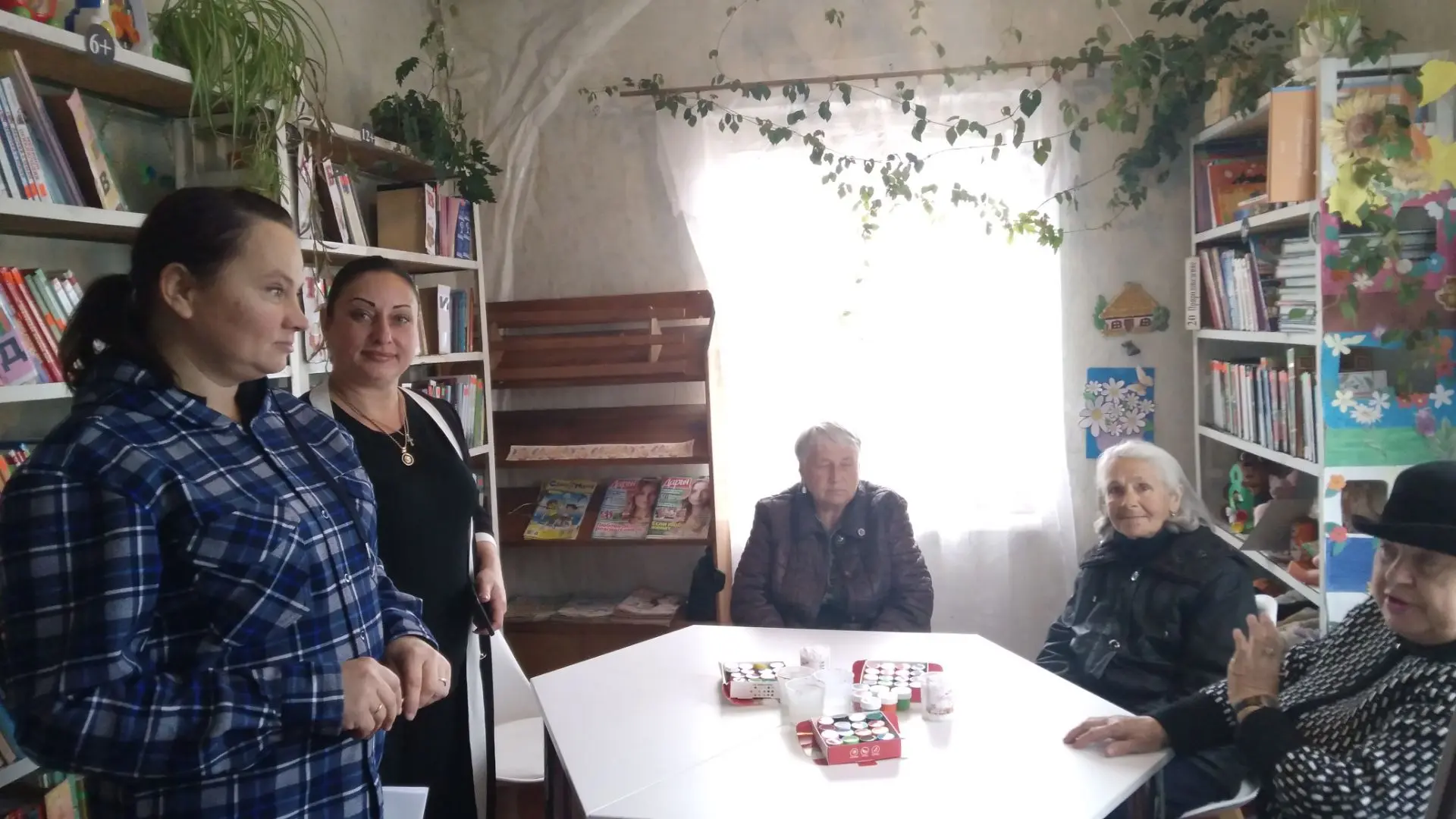 15 октября в библиотеке-филиале с. Макарово состоялась встреча читателей с сотрудниками...