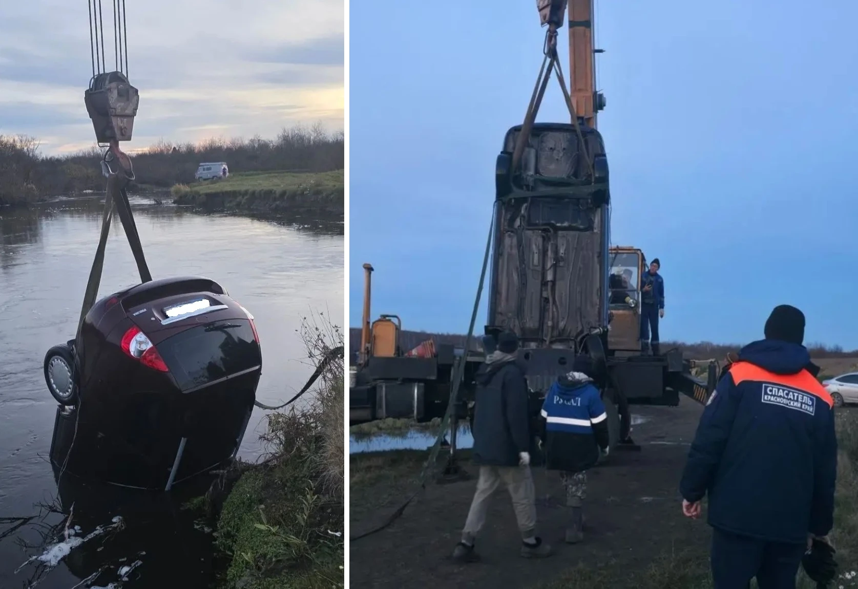 Под водой в Красноярском крае нашли машину с телом пропавшего рыбака