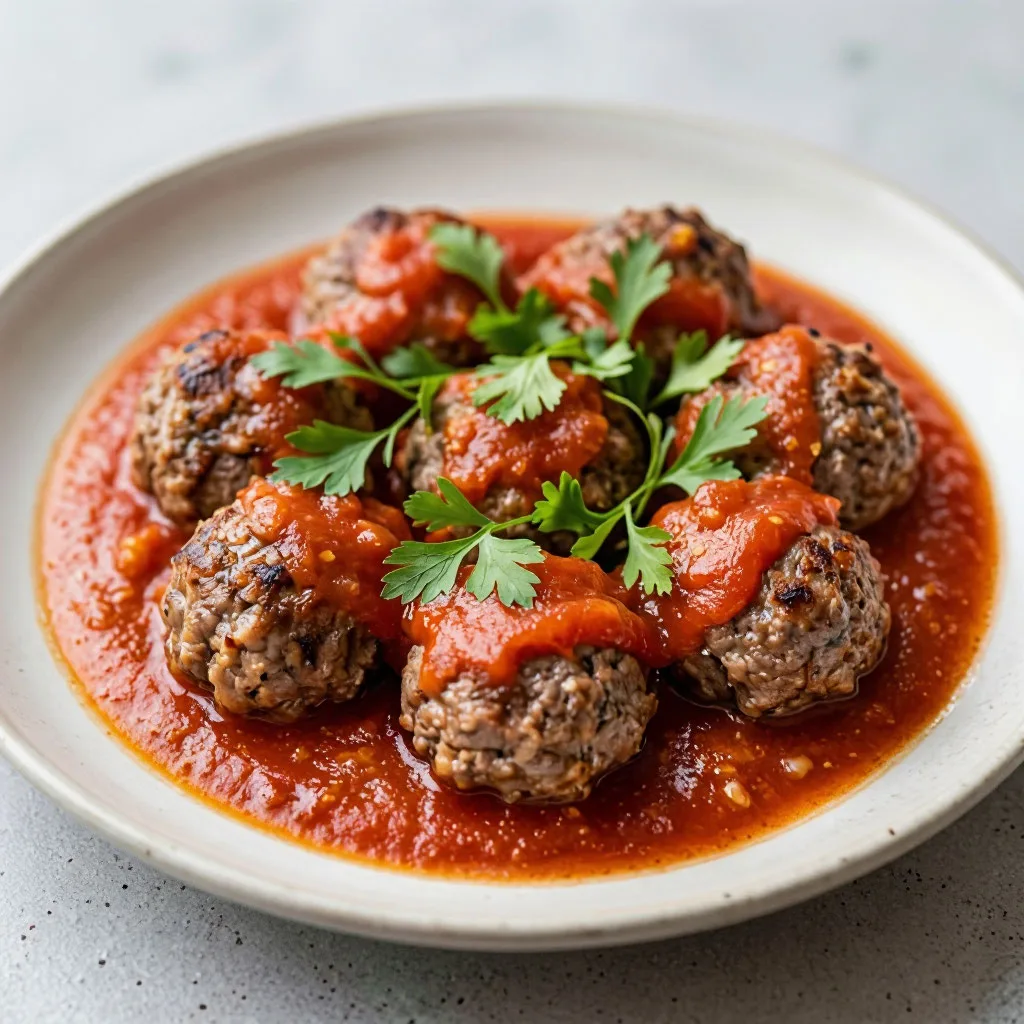 Мясные ёжики в томатном соусе — отличное решение для сытного ужина! Это блюдо напоминае...