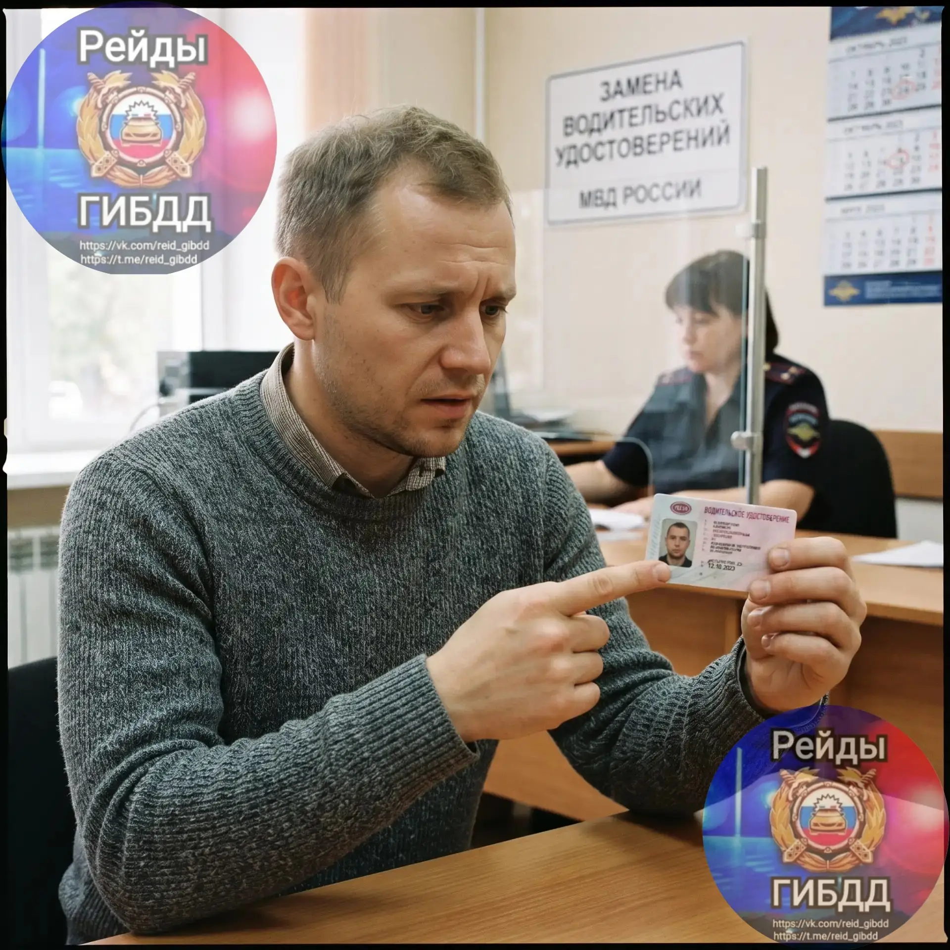 📝 В МВД напомнили о необходимости заменить истекшие в октябре 2023 года права