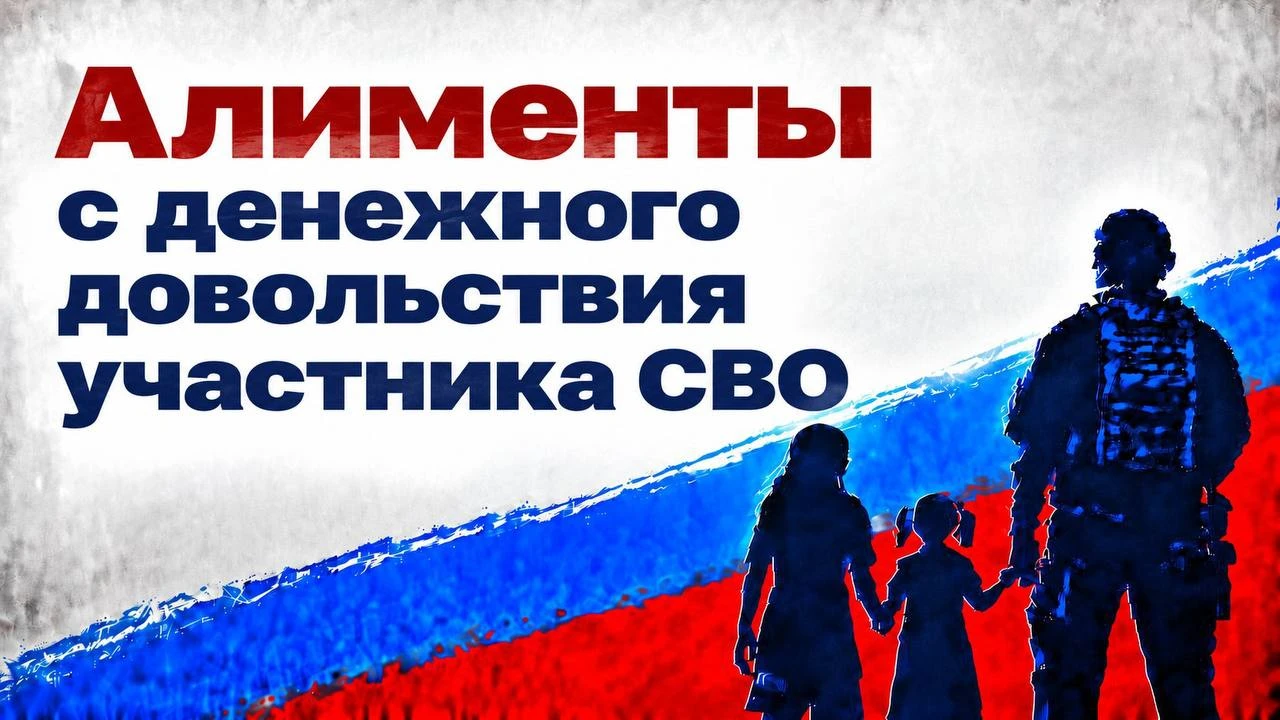 Алименты с денежного довольствия участника СВО
