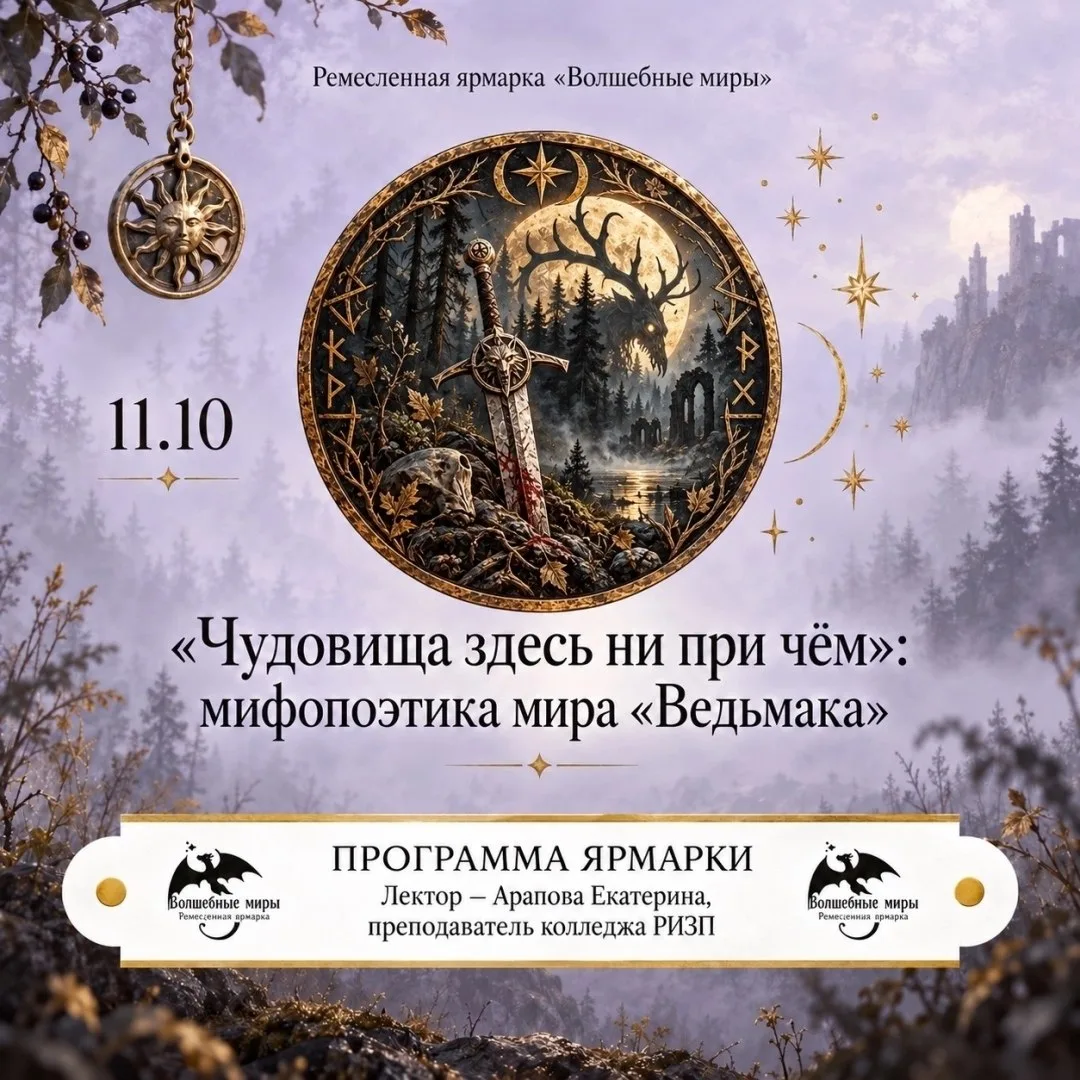 ЛЕКЦИЯ НА ЯРМАРКЕ "ВОЛШЕБНЫЕ МИРЫ"