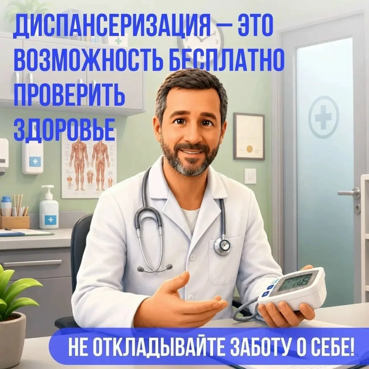 Диспансеризация‑2026: что нового и кому положено
