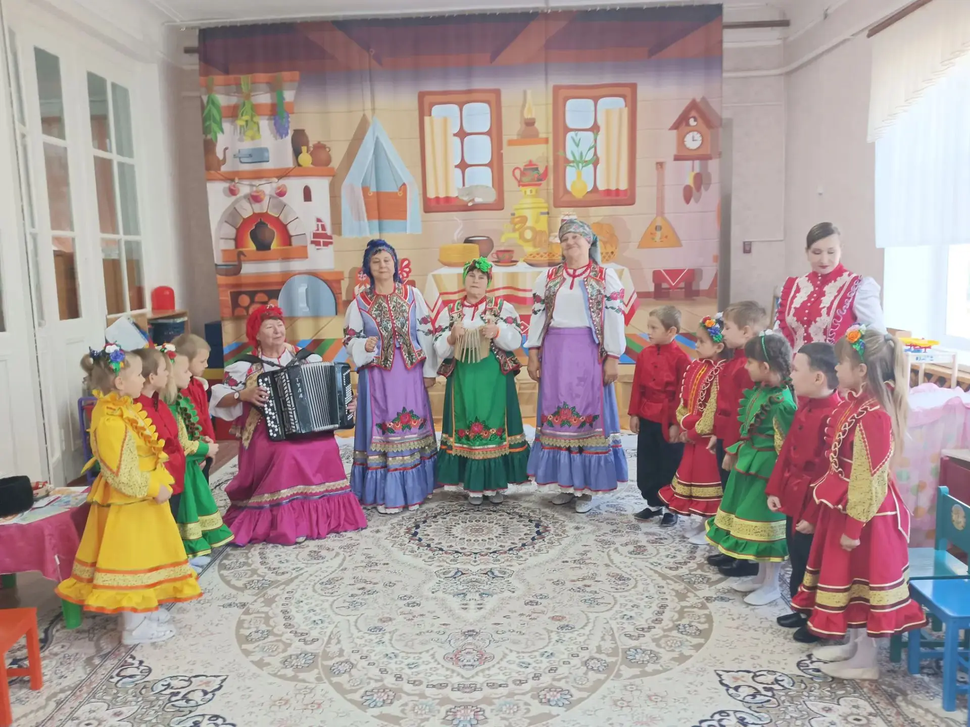🍂В группе казачьей направленности отметили праздник - Покров Пресвятой Богородицы.