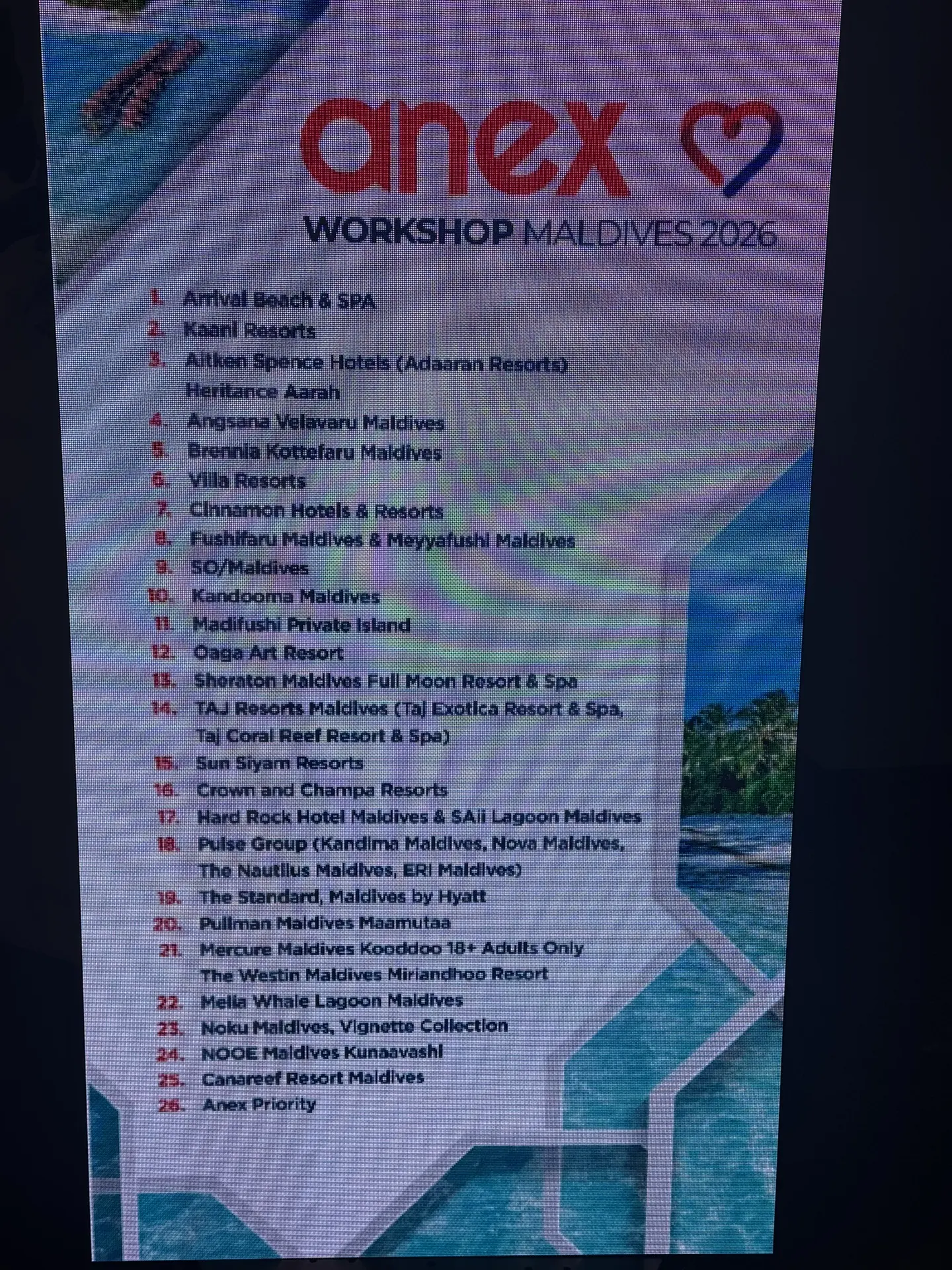 Workshop Maldives 2026 (Москва): новинки сезона — фиксирую ключевые тренды.