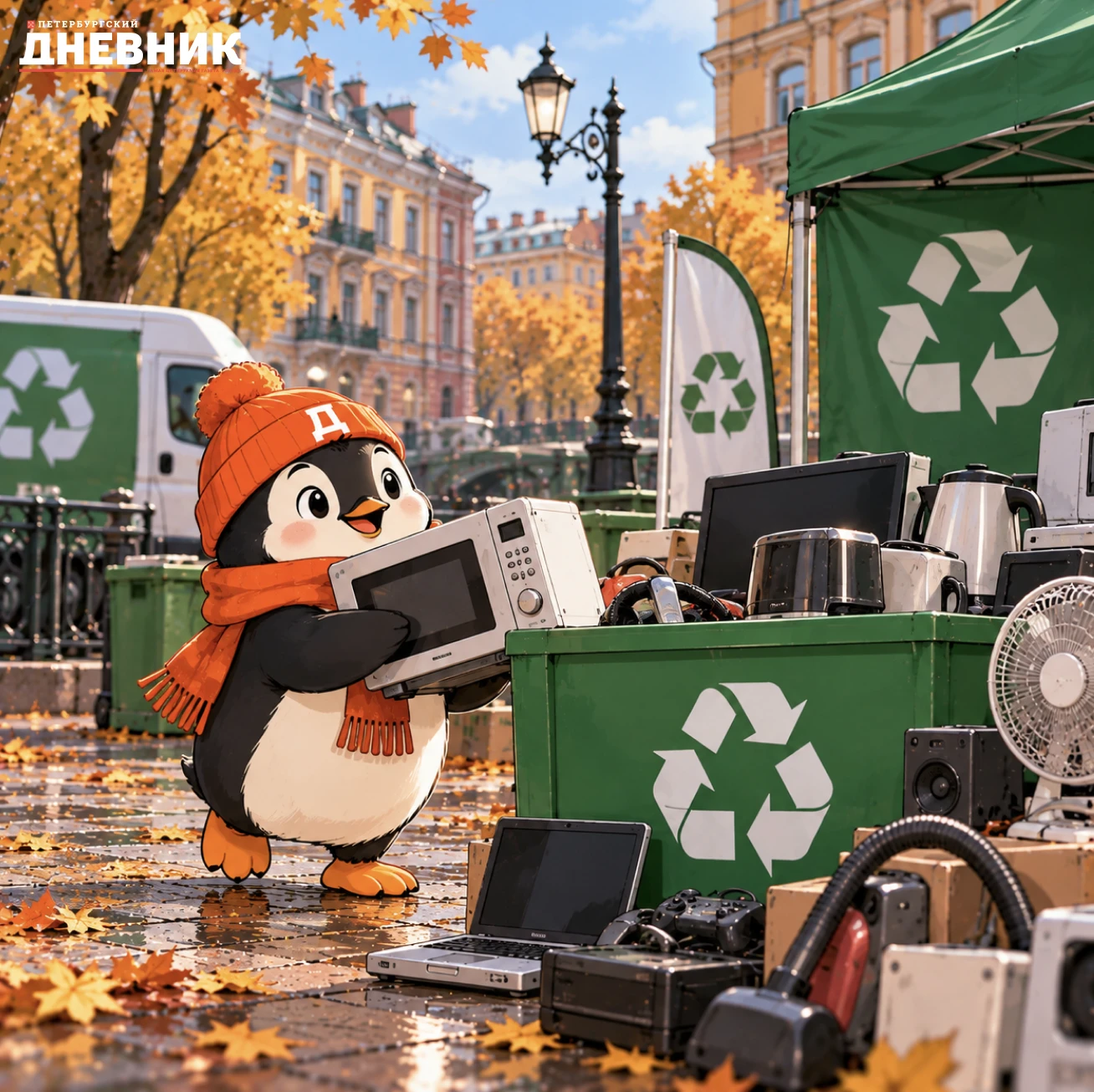 ♻️ Старой технике — новую жизнь: в Петербурге пройдёт «ЭлектроОсень»