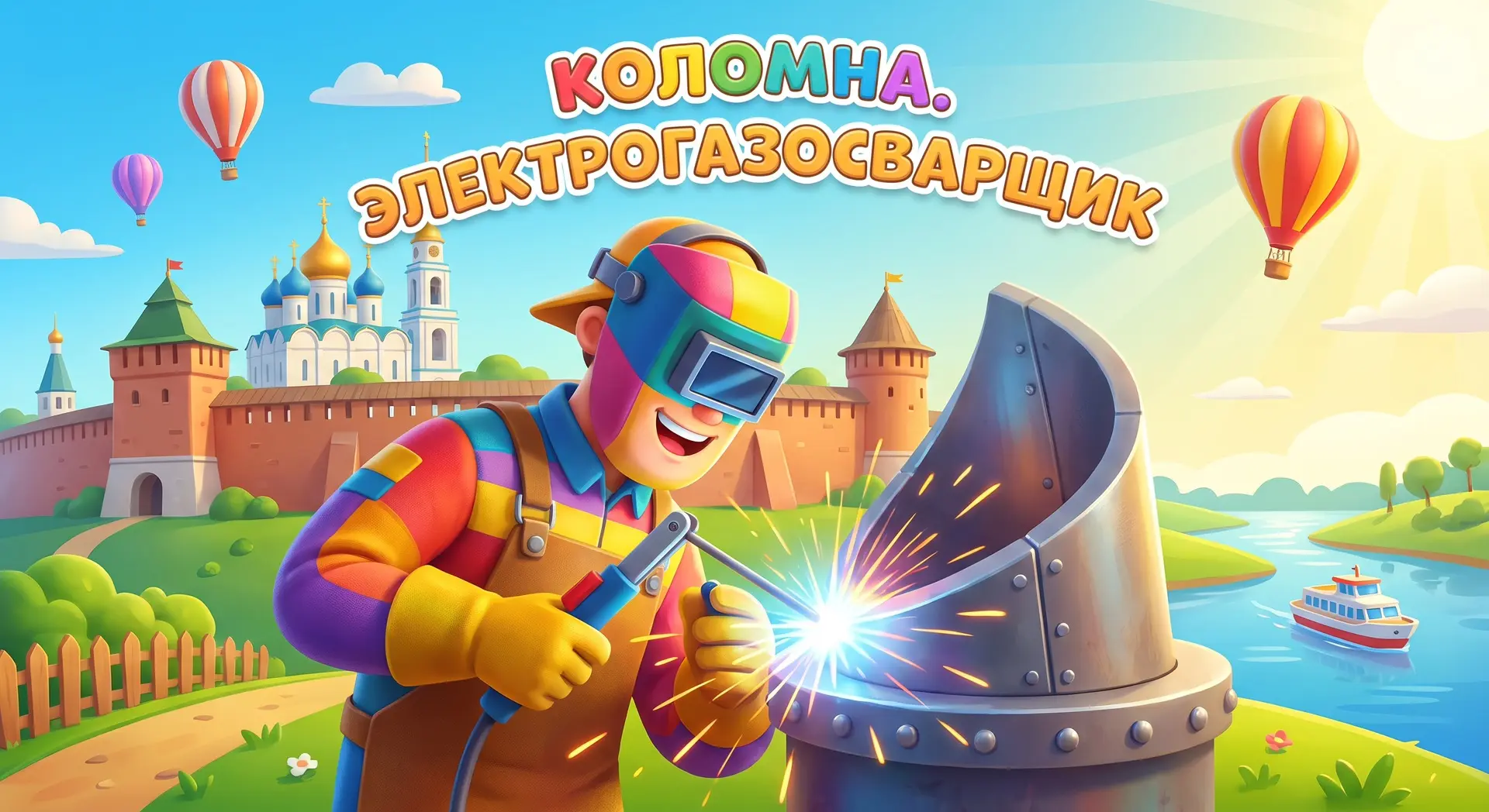 Коломна. Электрогазосварщик
