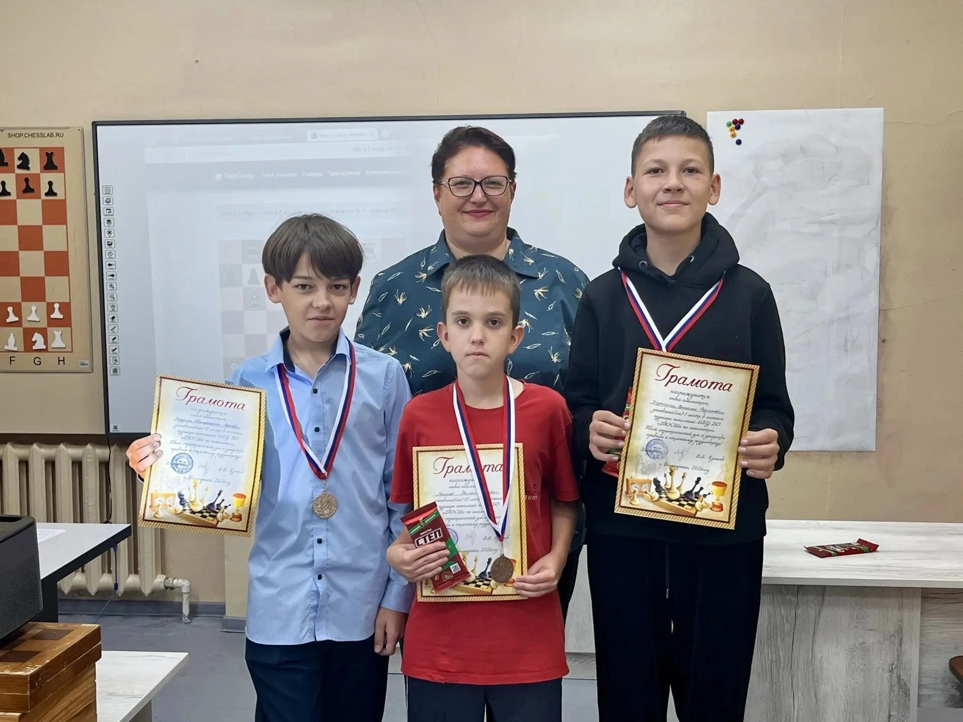 🏆 Осенний турнир по рапиду в шахматном клубе ДЮСШ