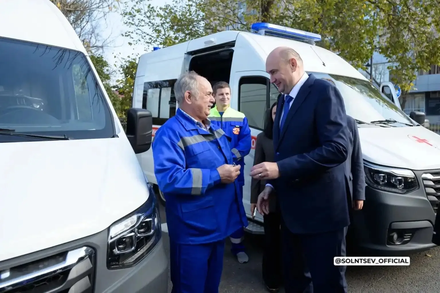 🚑 В Оренбуржье автопарк скорой помощи пополнили 32 новых автомобиля