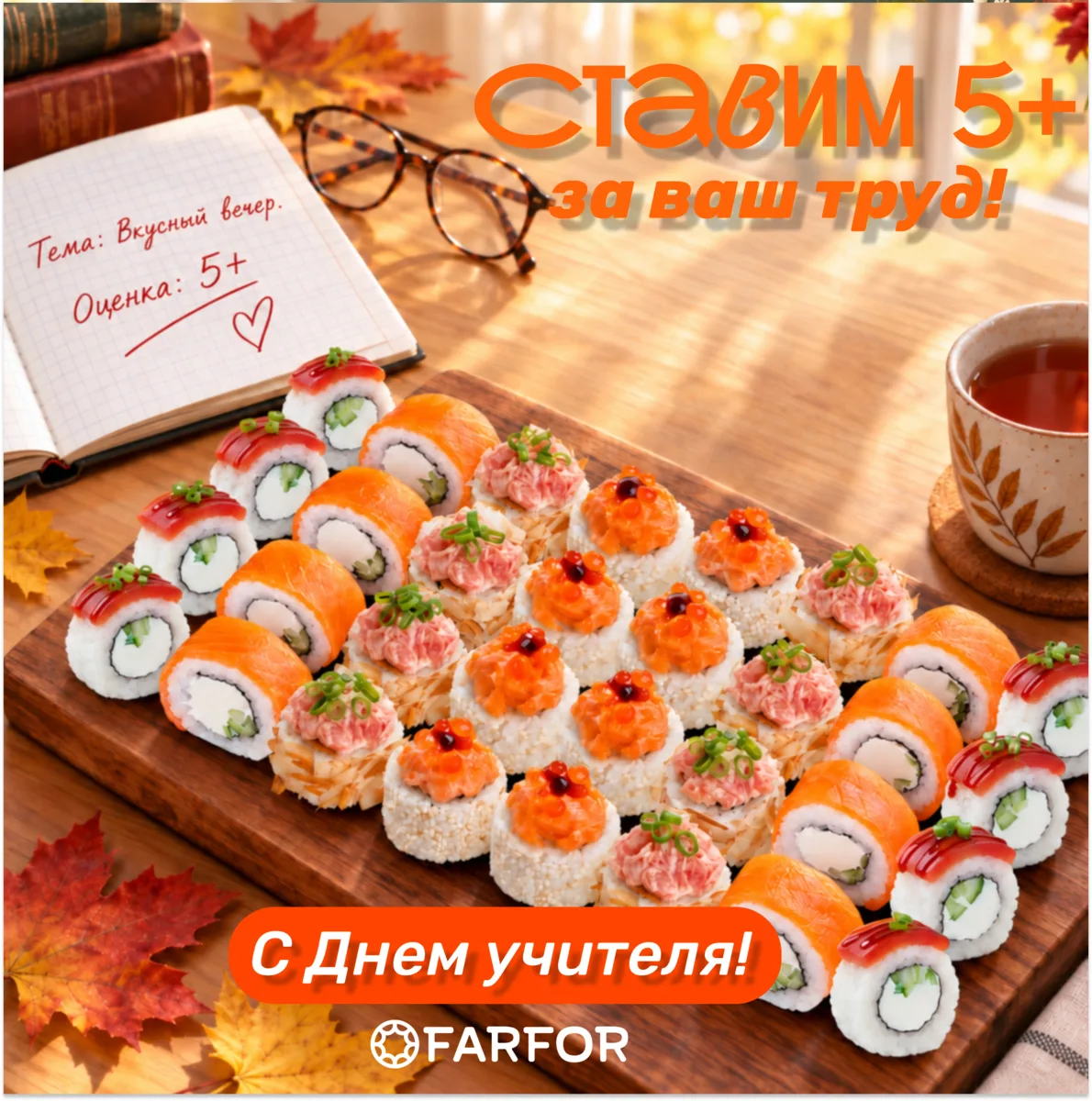 🎓 С Днём учителя! Заслуженный отдых заказывали?