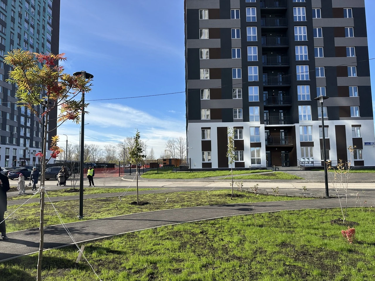 🌳 В Уфе на улице Гавриила Державина открыли новый сквер